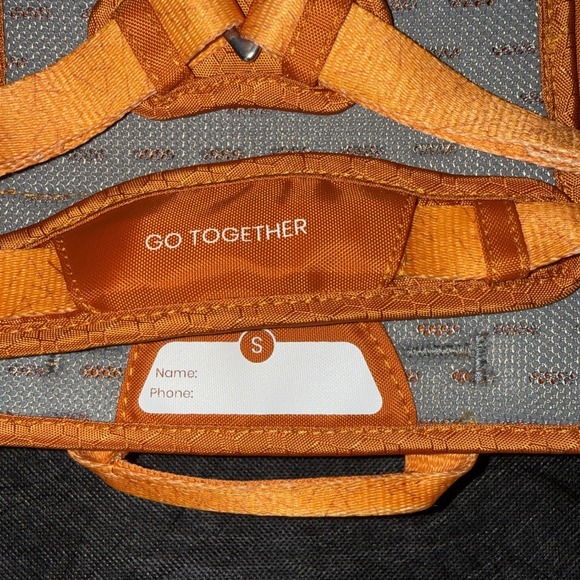 Kurgo Cascade Dog Backpack Harness Orange New For Small Dog Walk, Dog Park - Picture 4 of 8